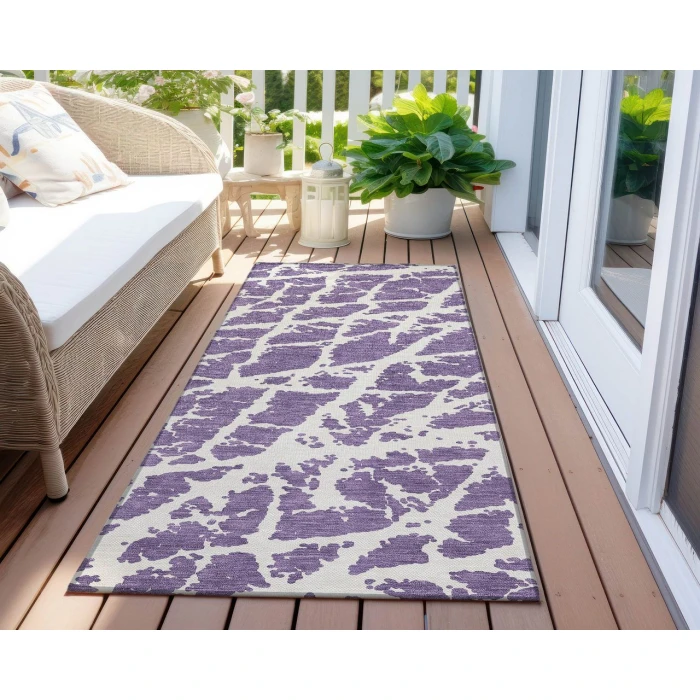 Chantille ACN501 Purple 2'3" x 7'6" Rug