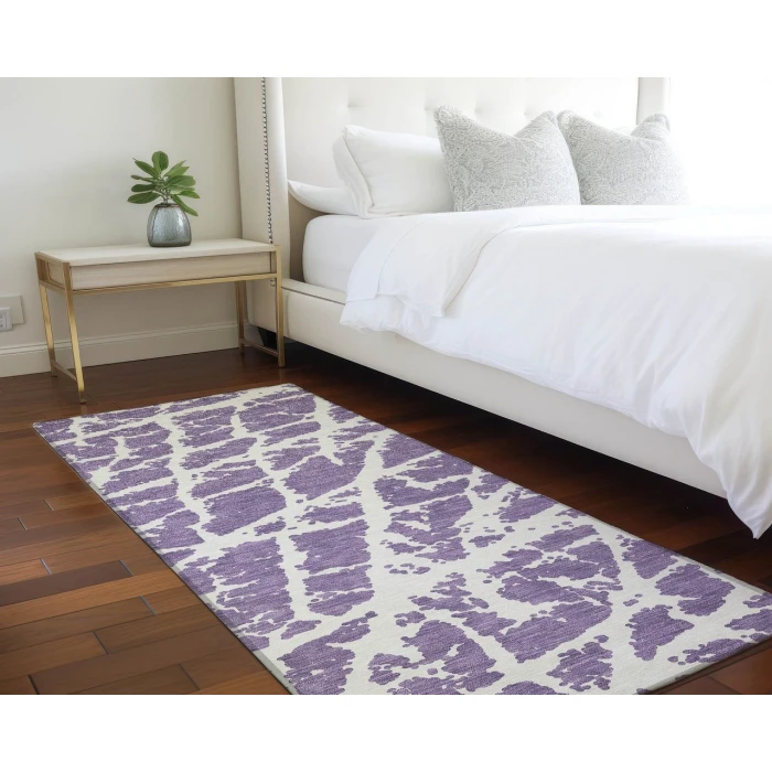 Chantille ACN501 Purple 2'3" x 7'6" Rug