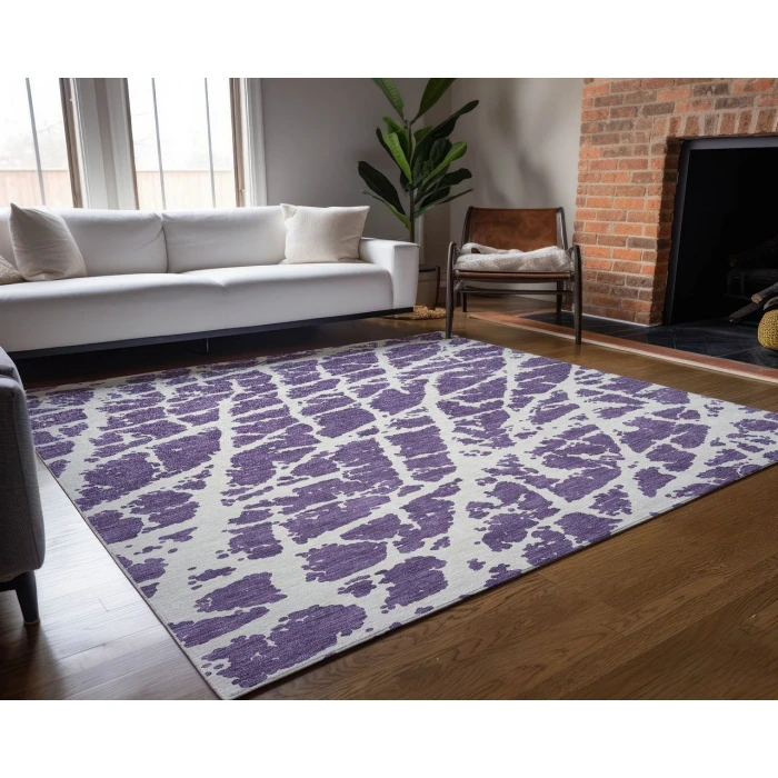 Chantille ACN501 Purple 2'6" x 3'10" Rug
