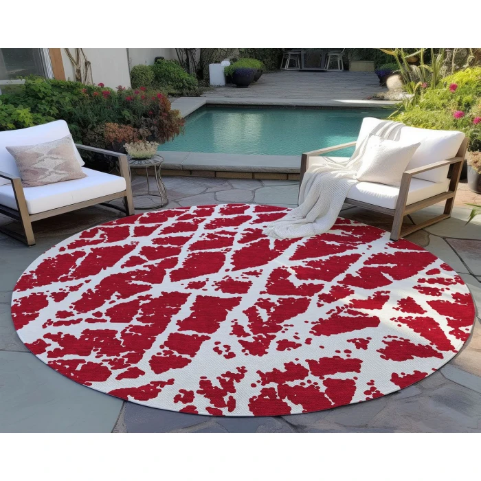 Chantille ACN501 Red 8' x 8' Rug