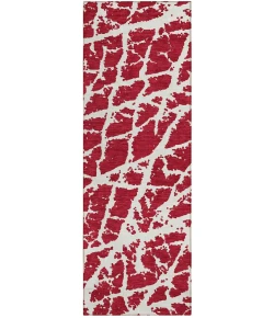 Addison Chantille ACN501 Red 2 ft. 3 in. x 7 ft. 6 in. Runner Rug