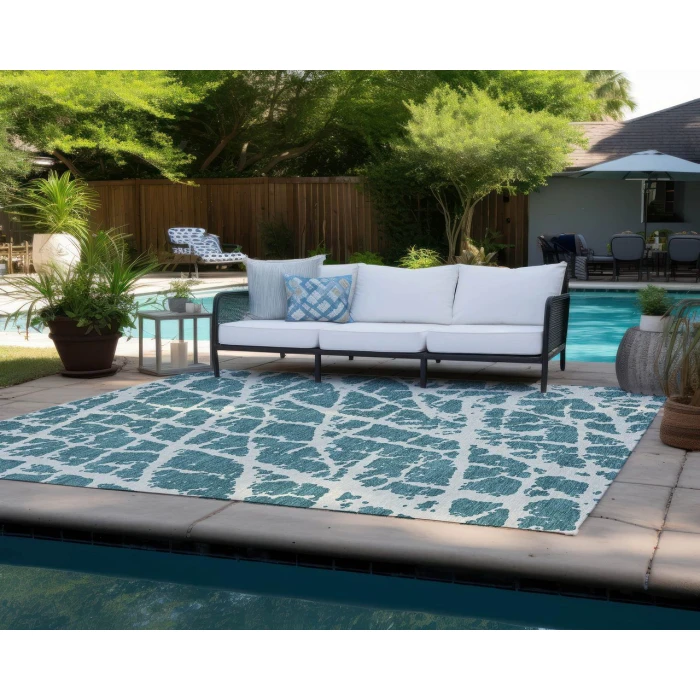 Chantille ACN501 Teal 8' x 10' Rug