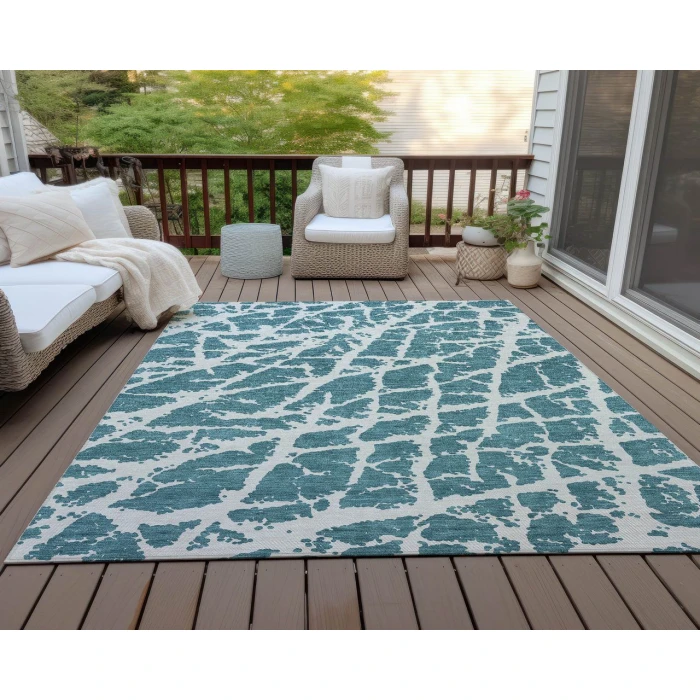 Chantille ACN501 Teal 8' x 10' Rug