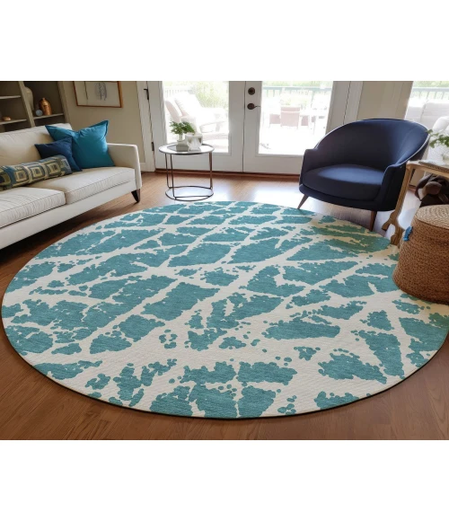 Chantille ACN501 Teal 8' x 8' Rug