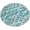 Addison Chantille ACN501 Teal 8 ft. x 8 ft. Round Rug