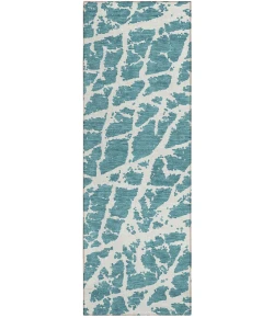 Addison Chantille ACN501 Teal 2 ft. 3 in. x 7 ft. 6 in. Runner Rug