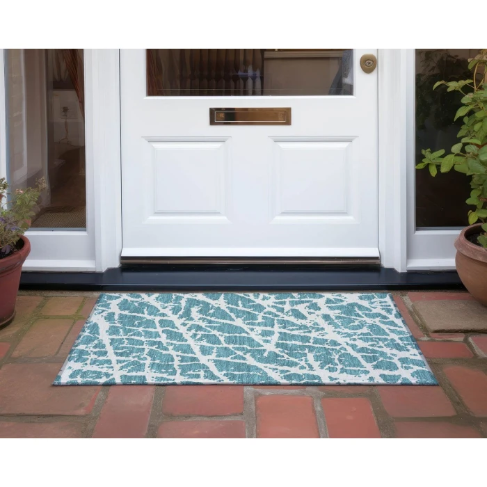 Chantille ACN501 Teal 1'8" x 2'6" Rug