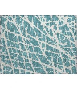 Addison Chantille ACN501 Teal 1 ft. 8 in. x 2 ft. 6 in. Rectangle Rug
