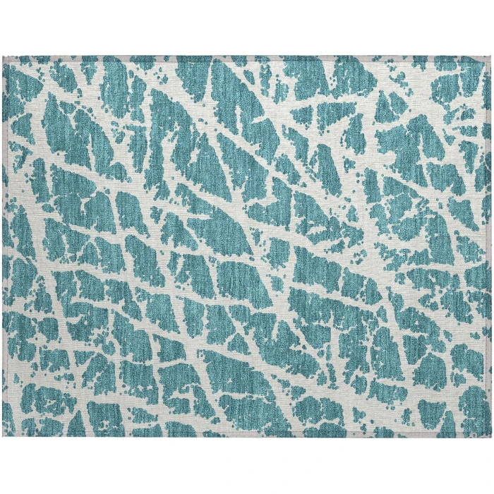 Chantille ACN501 Teal 1'8" x 2'6" Rug