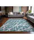 Chantille ACN501 Teal 5' x 7'6" Rug