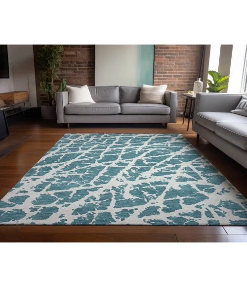Chantille ACN501 Teal 5' x 7'6" Rug