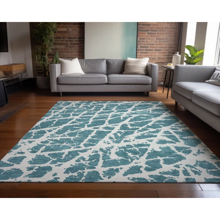 Chantille ACN501 Teal 8' x 10' Rug