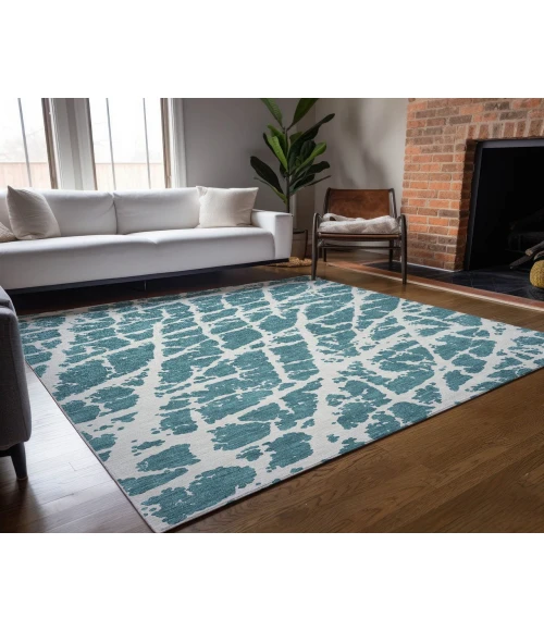 Chantille ACN501 Teal 5' x 7'6" Rug