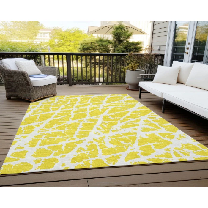 Chantille ACN501 Yellow 8' x 10' Rug