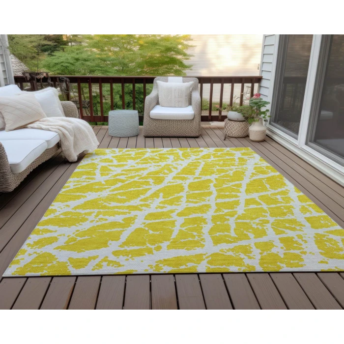Chantille ACN501 Yellow 8' x 10' Rug