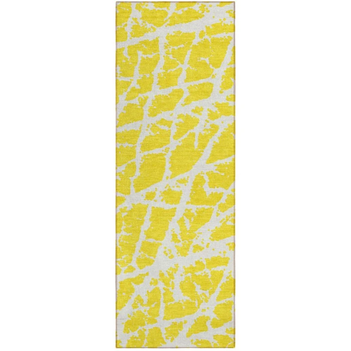 Chantille ACN501 Yellow 2'3" x 7'6" Rug