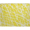 Addison Chantille ACN501 Yellow 1 ft. 8 in. x 2 ft. 6 in. Rectangle Rug