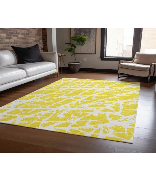 Chantille ACN501 Yellow 5' x 7'6" Rug