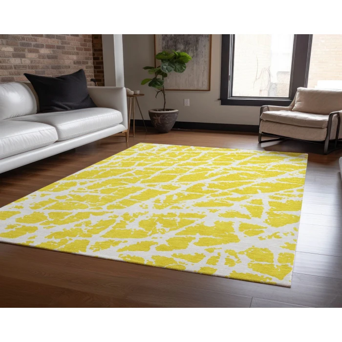 Chantille ACN501 Yellow 8' x 10' Rug