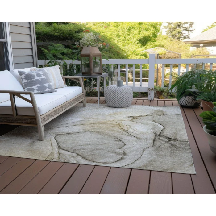 Chantille ACN502 Beige 10' x 14' Rug