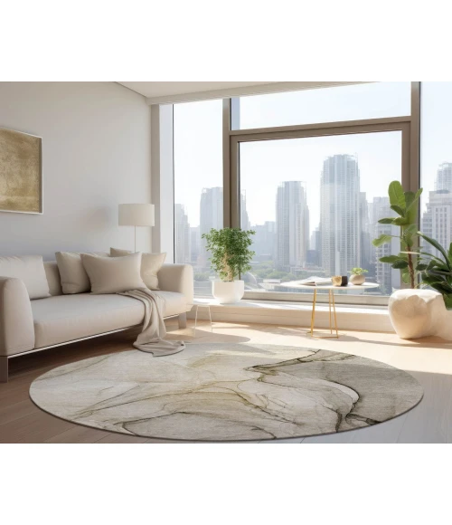 Chantille ACN502 Beige 8' x 8' Rug