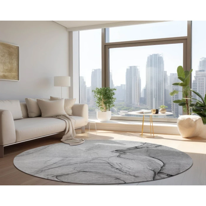 Chantille ACN502 Gray 8' x 8' Rug