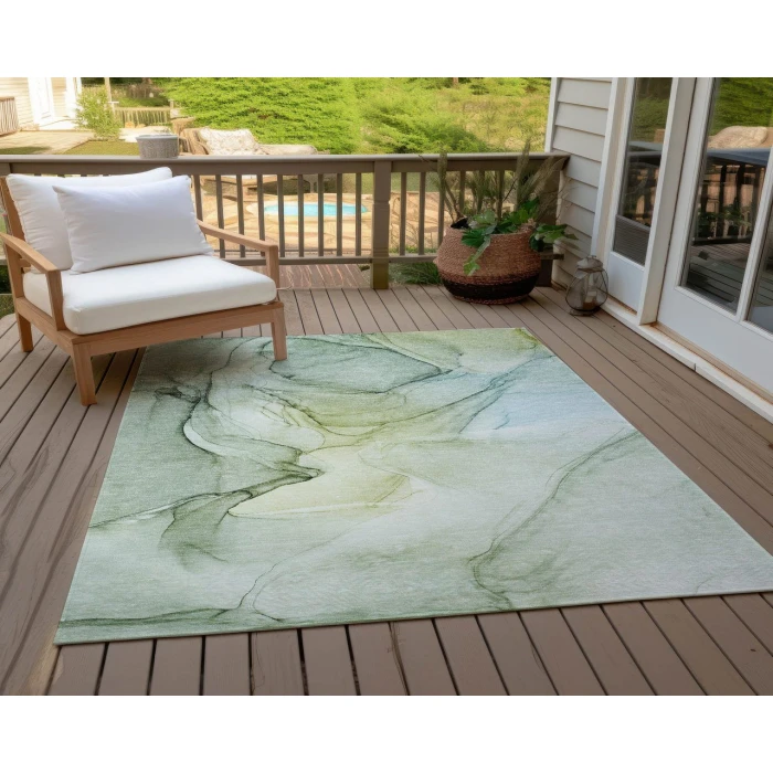 Chantille ACN502 Green 10' x 14' Rug