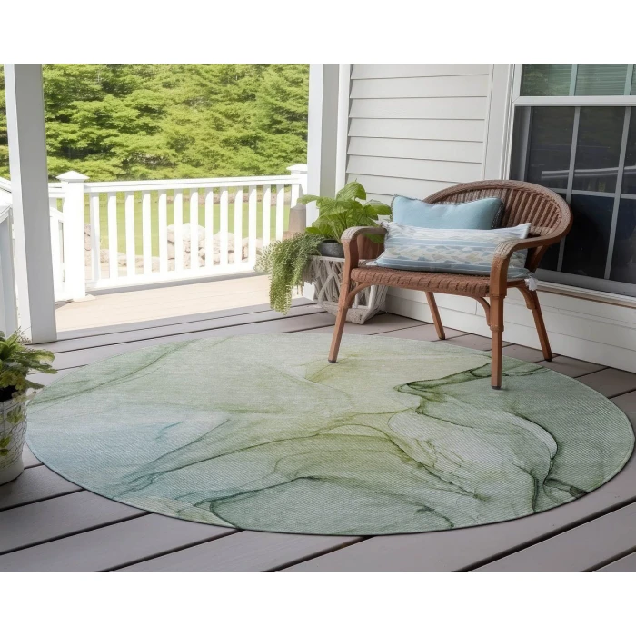 Chantille ACN502 Green 8' x 8' Rug