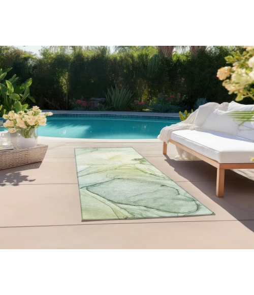 Chantille ACN502 Green 2'3" x 7'6" Rug
