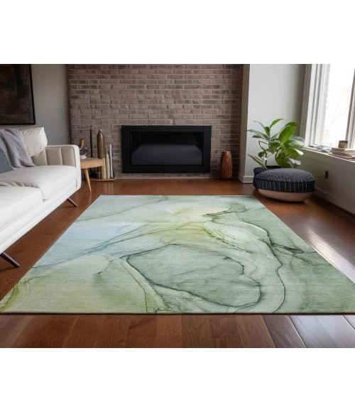 Chantille ACN502 Green 5' x 7'6" Rug