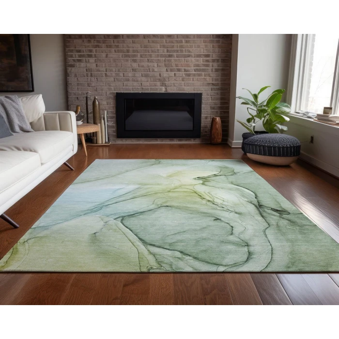 Chantille ACN502 Green 10' x 14' Rug