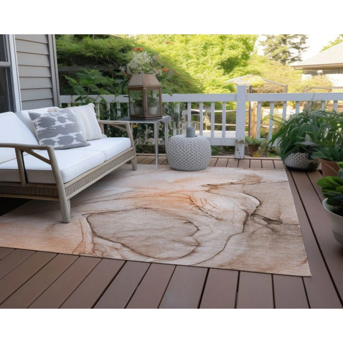 Chantille ACN502 Orange 10' x 14' Rug