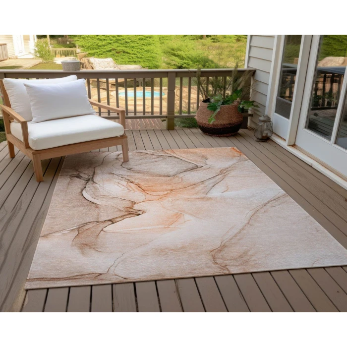 Chantille ACN502 Orange 10' x 14' Rug