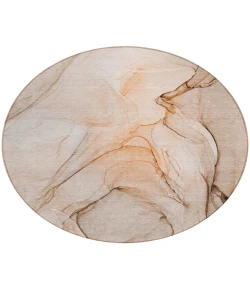 Addison Chantille ACN502 Orange 8 ft. x 8 ft. Round Rug