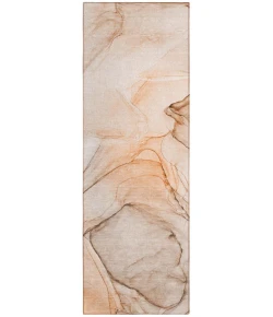 Addison Chantille ACN502 Orange 2 ft. 3 in. x 7 ft. 6 in. Runner Rug