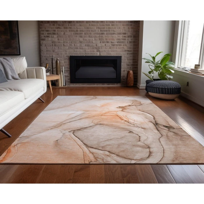 Chantille ACN502 Orange 10' x 14' Rug