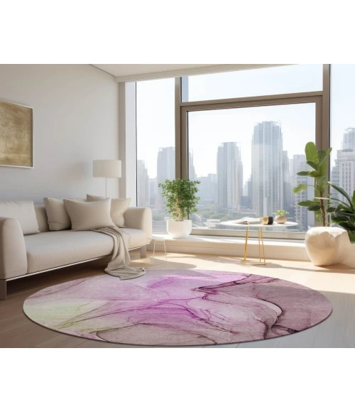 Chantille ACN502 Pink 8' x 8' Rug