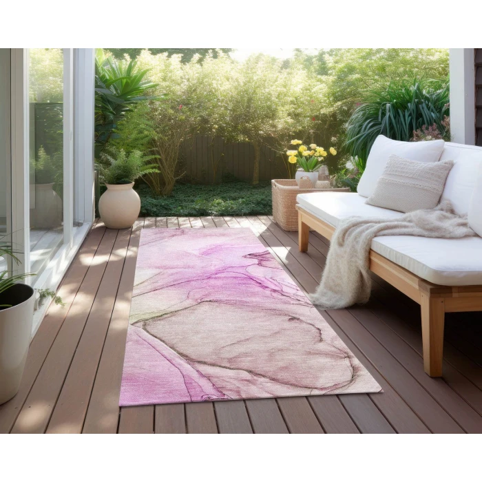 Chantille ACN502 Pink 2'3" x 7'6" Rug