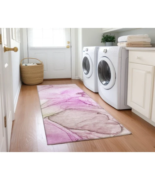 Chantille ACN502 Pink 2'3" x 7'6" Rug
