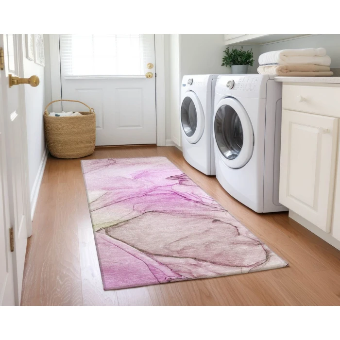 Chantille ACN502 Pink 2'3" x 7'6" Rug