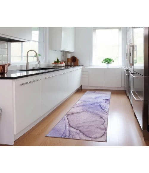 Chantille ACN502 Purple 2'3" x 7'6" Rug