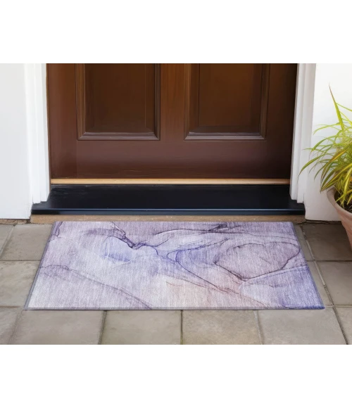 Chantille ACN502 Purple 1'8" x 2'6" Rug