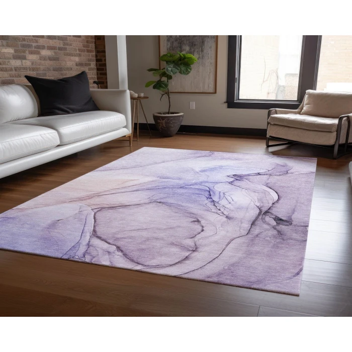 Chantille ACN502 Purple 10' x 14' Rug