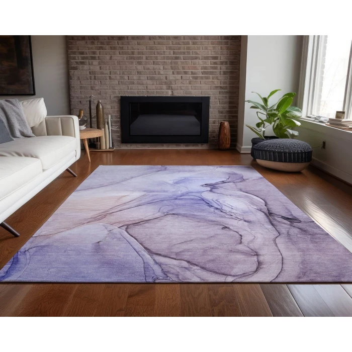 Chantille ACN502 Purple 10' x 14' Rug