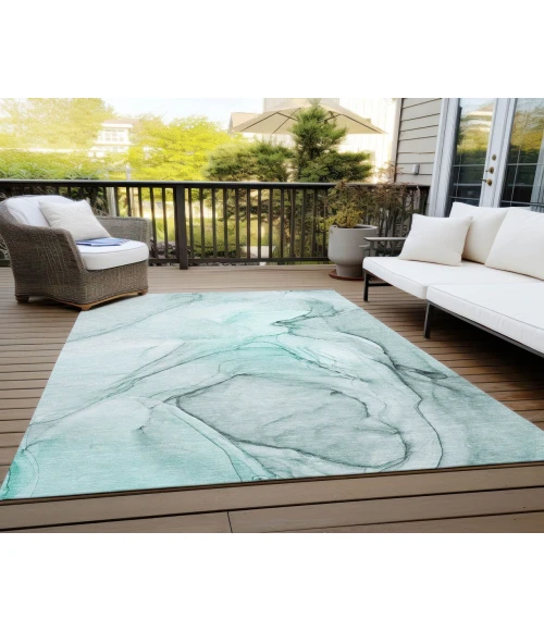 Chantille ACN502 Teal 5' x 7'6" Rug