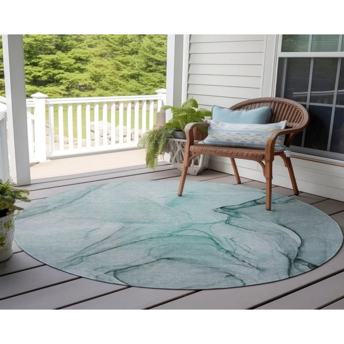 Chantille ACN502 Teal 8' x 8' Rug