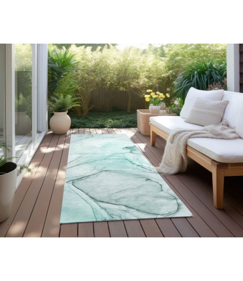 Chantille ACN502 Teal 2'3" x 7'6" Rug