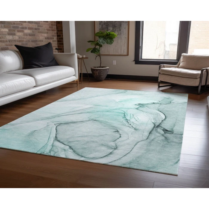 Chantille ACN502 Teal 10' x 14' Rug