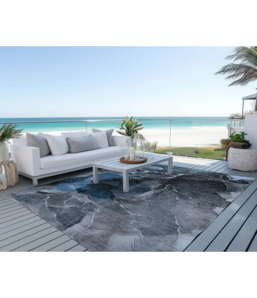 Chantille ACN503 Blue 5' x 7'6" Rug