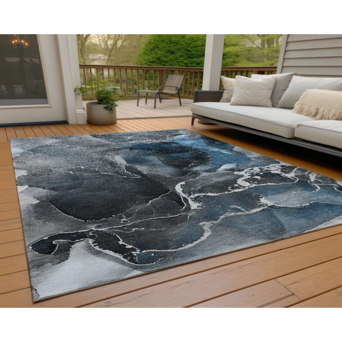 Chantille ACN503 Blue 8' x 10' Rug